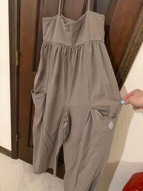 FP Movement Hot Shot Strappy Stretch Cotton Jumpsuit